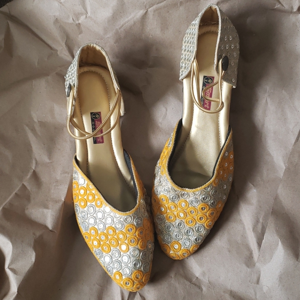 Indian Mirror Shoes🧿